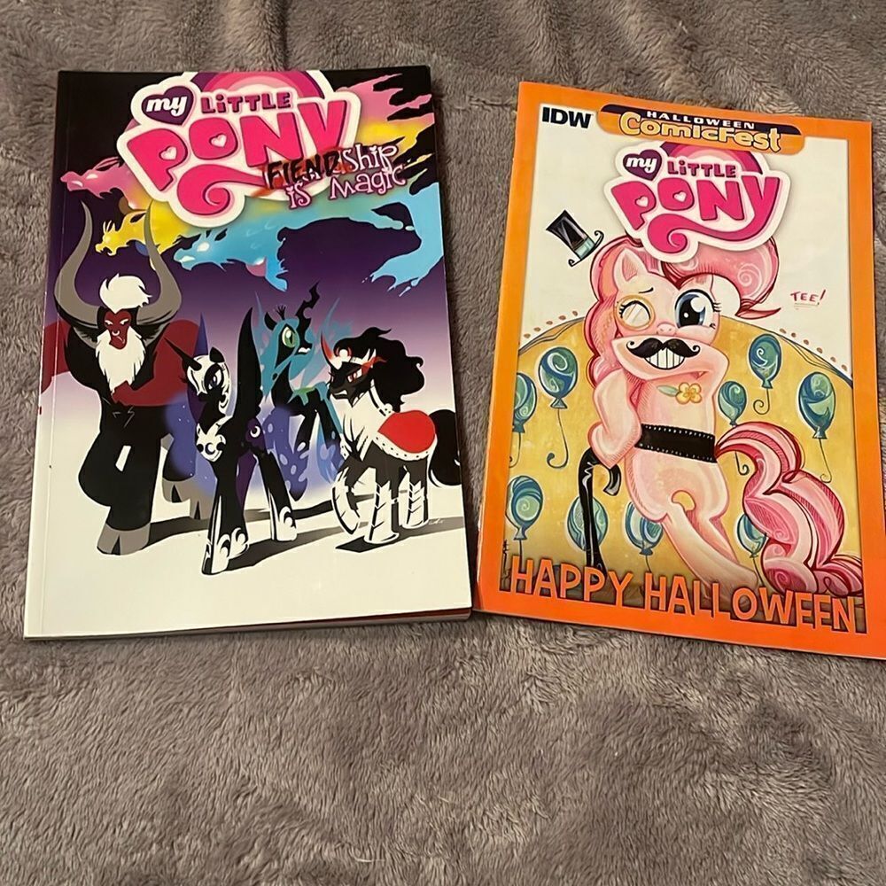 My little pony fiendship is magic graphic novel, comic book bundle